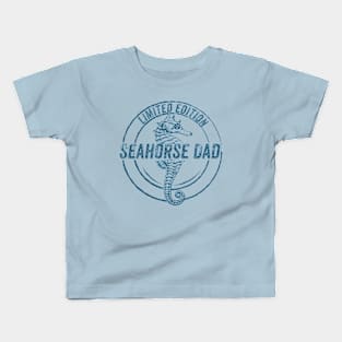 Seahorse Dad Limited Edition Vintage Kids T-Shirt